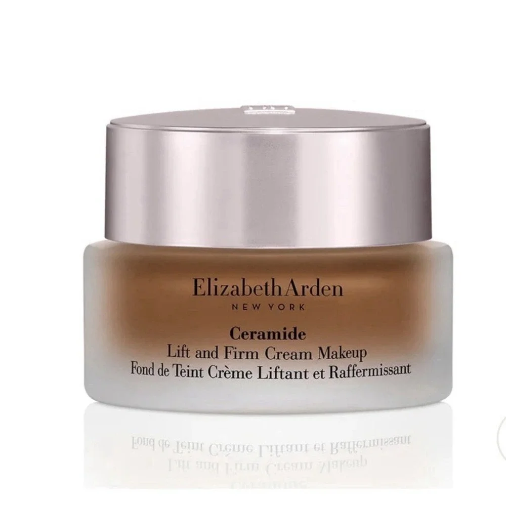 ELIZABETH ARDEN CERAMIDE ULTRA LIFT & FIRM MAKEUP Cocoa #15 NIB SPF 15